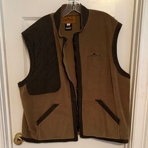 Men’s Brown Fleece Vest